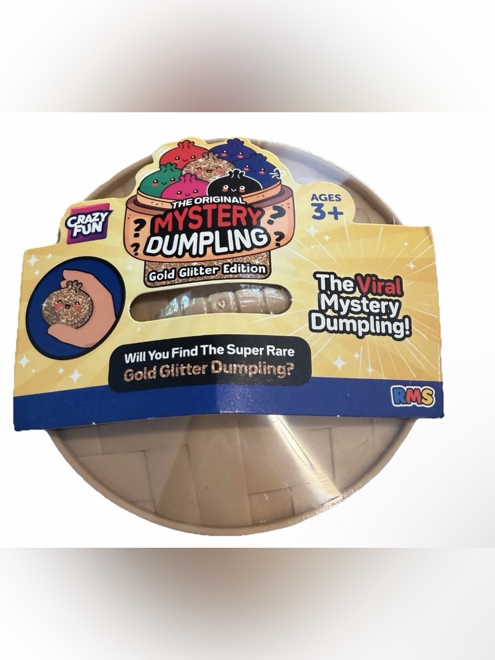 The Original Viral Mystery Dumpling - Will you find the gold  glitter ?NWT